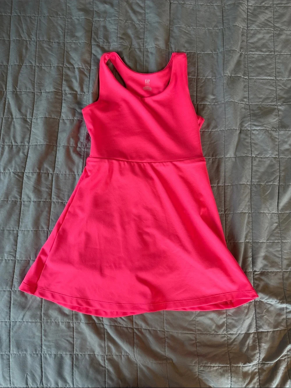 GAP Girls Hot Pink Sleeveless A-Line Dress- small (6/7)